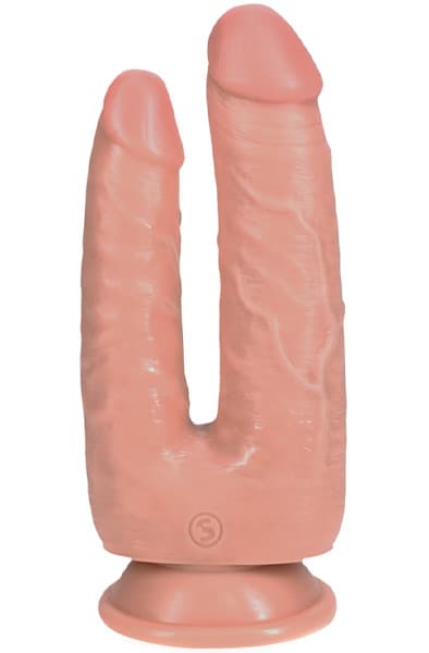 Double Trouble Dildo - 12,7/15,2 cm - Flesh
