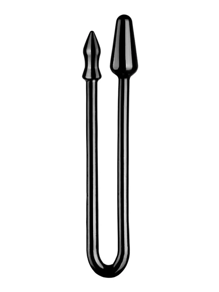 Long Snass Plug Black 43 cm