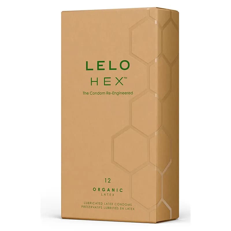 LELO HEX ORGANIC 12-PACK KONDOMER
