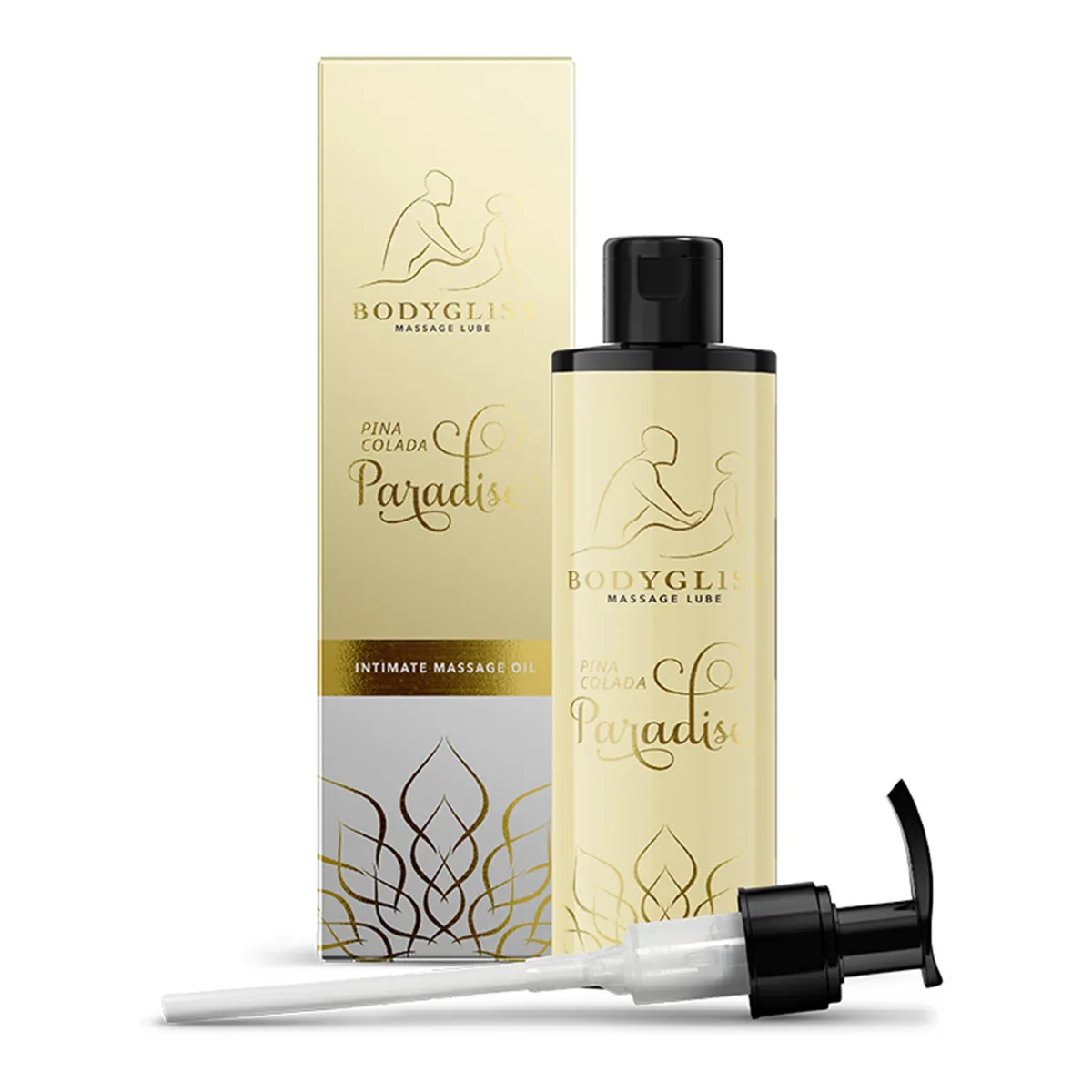BodyGliss: Massage Oil & Lube, Cocos/Rum, 150 ml