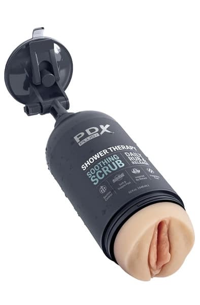 Pipedream PDX Plus: Shower Therapy Stroker, Soothing Scrub
