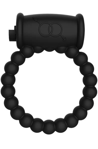 Black Vibrating Cock Ring