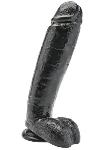 ToyJoy Get Real Cock With Balls Black 25,5 cm XL dildo