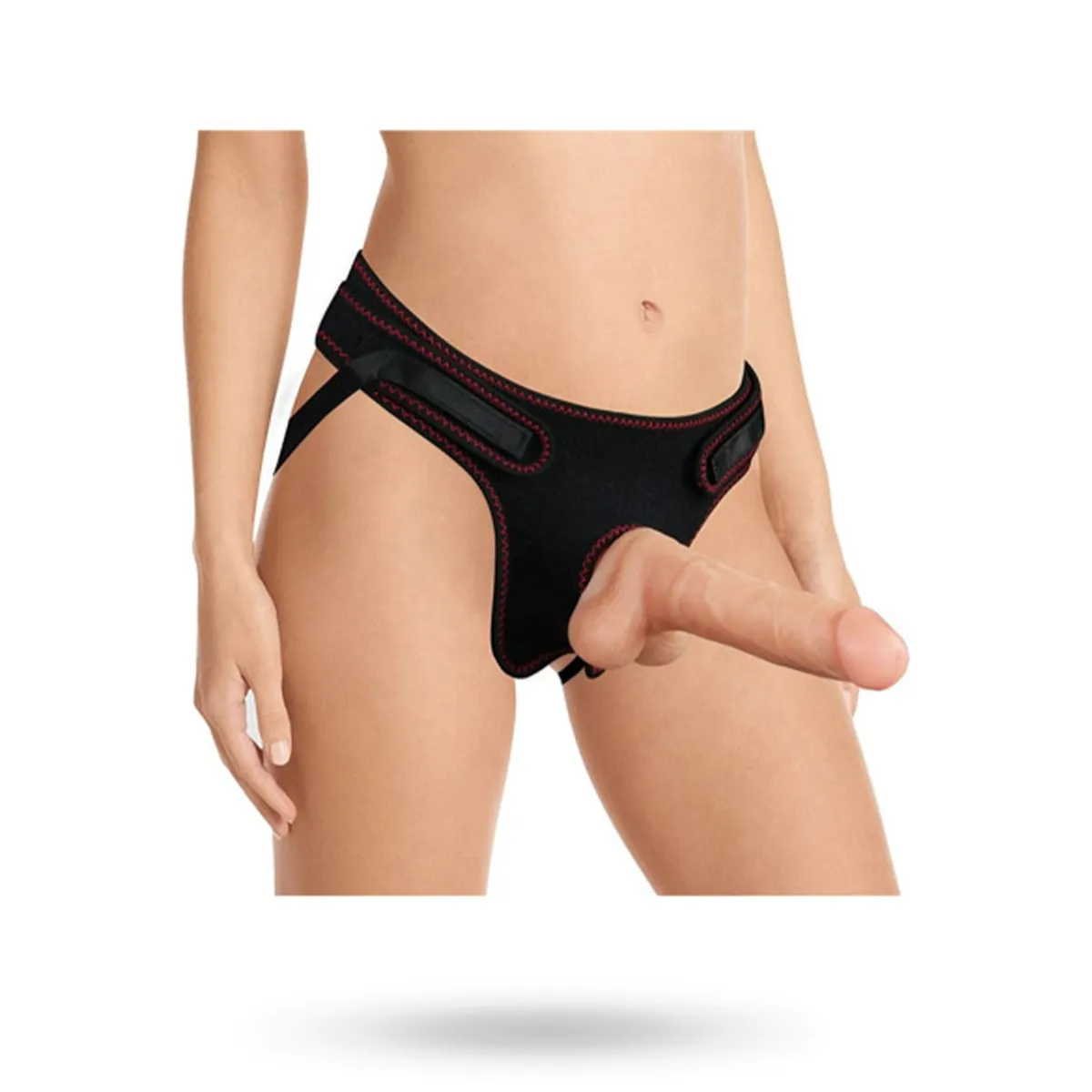 Lovetoy Easy Strapon Set 20 cm Strap-on med sele