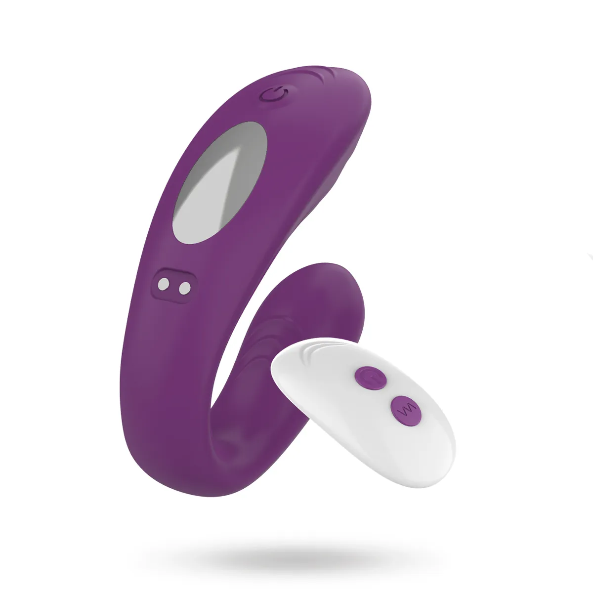 Couples Vibrator With Remote Purple