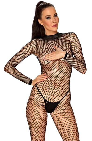 Obsessive Bodystocking N121 Black S/M/L Bodystocking