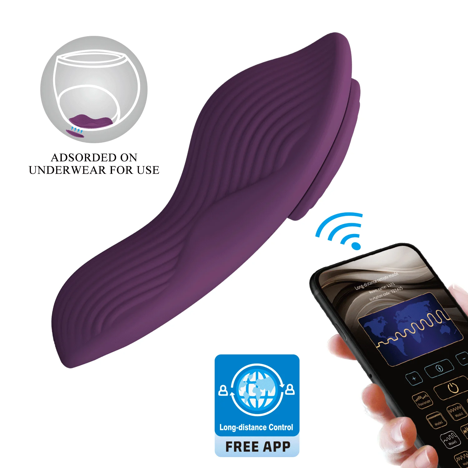Romario Wearable Clip-On Vibrator Trosvibrator