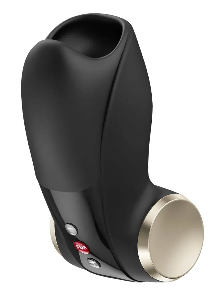 Fun Factory Cobra Libre II Vibrating Masturbator Black Masturbator