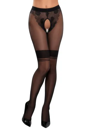 Crotchless Tights (Storlek: Medium)