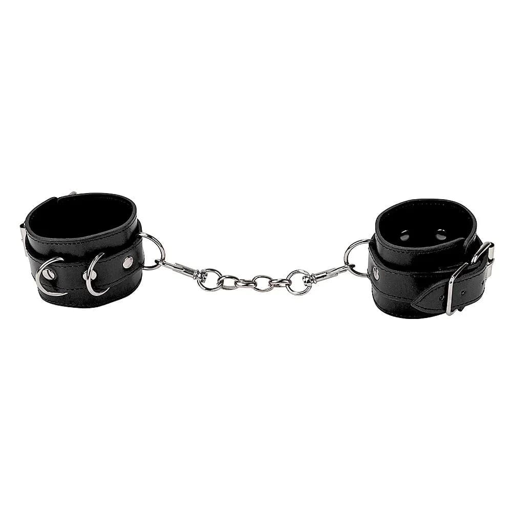 Leather Cuffs Black