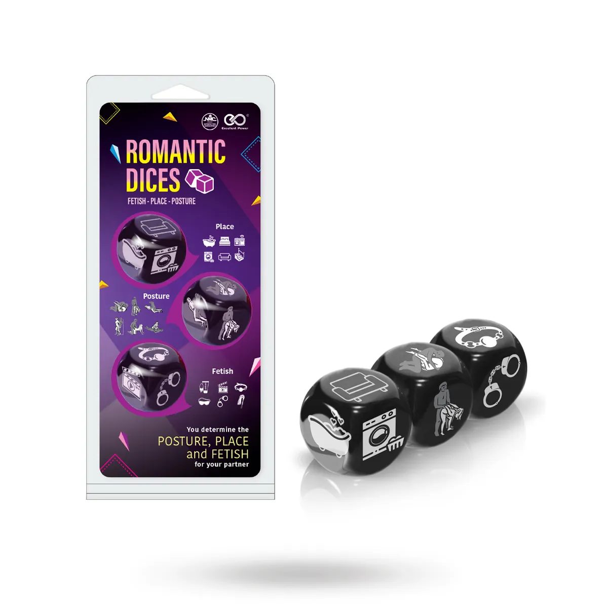 Romantic Dices Fetish, Place, Posture