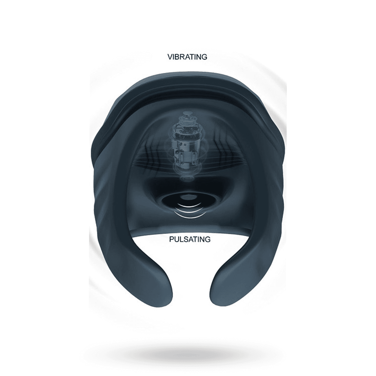 Nova Pulsating Squeezable Stroker