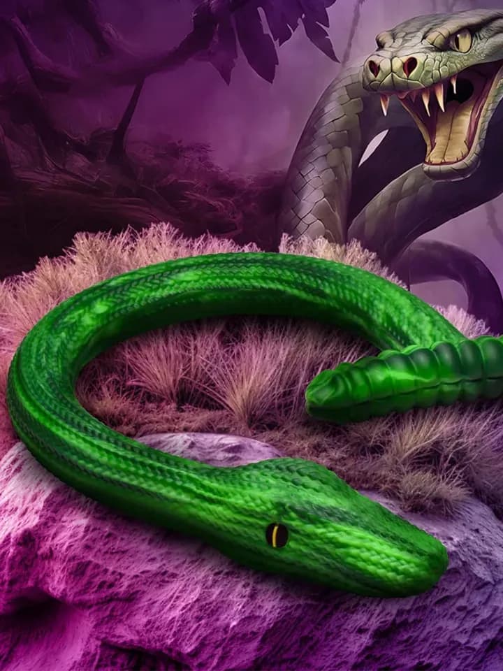 Slither Snake Silicone Dildo 57 cm Monster dildo