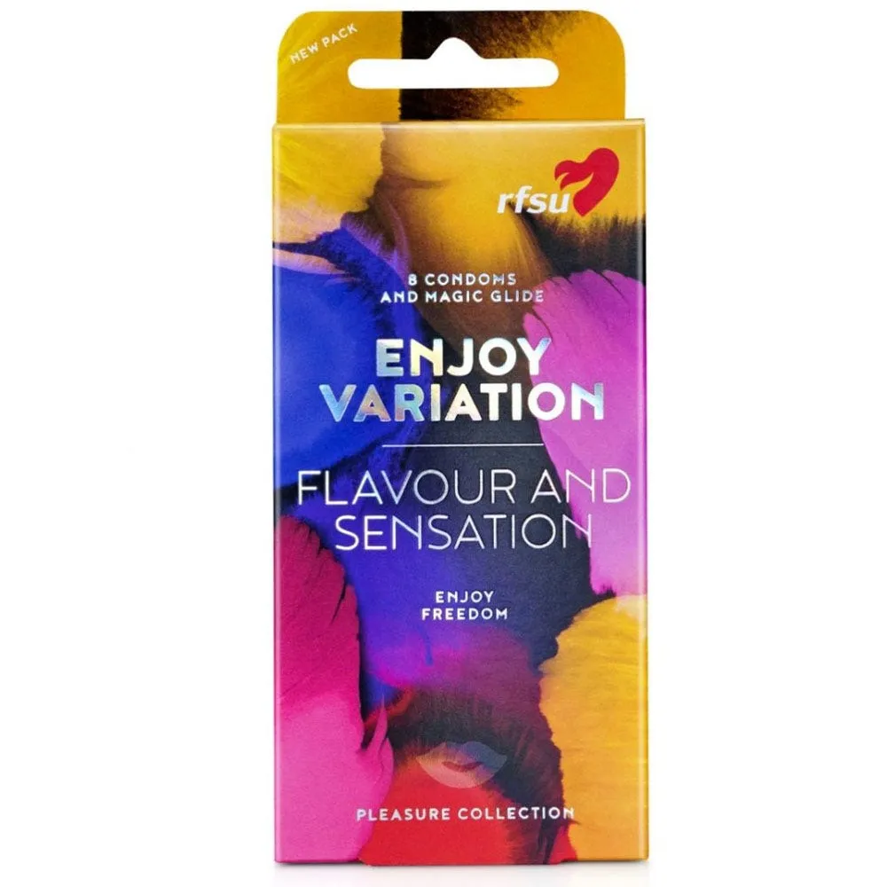 RFSU Enjoy Variation 8-pack Mixade kondomer