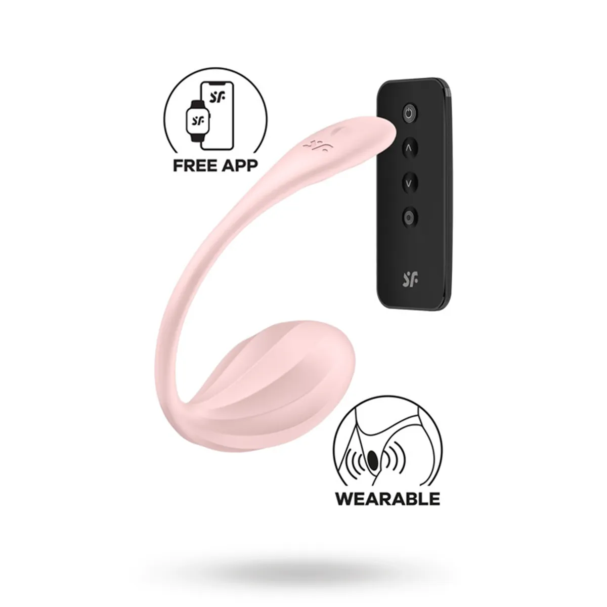 Satisfyer Ribbed Petal App Vibrator