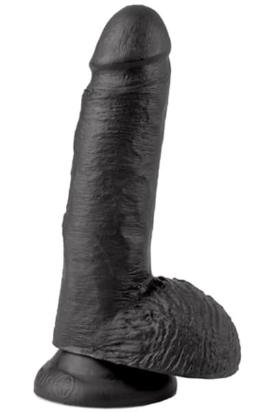 Cock with Balls 18cm - Black