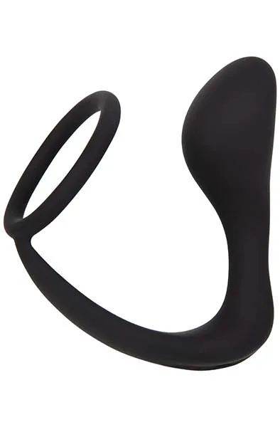 Silicone C-ring & Anal Plug Analplugg med penisring