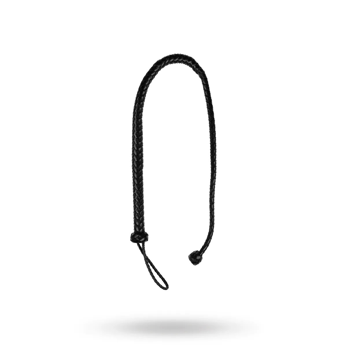 Ouch!: PU Leather Whip with Knot Detail