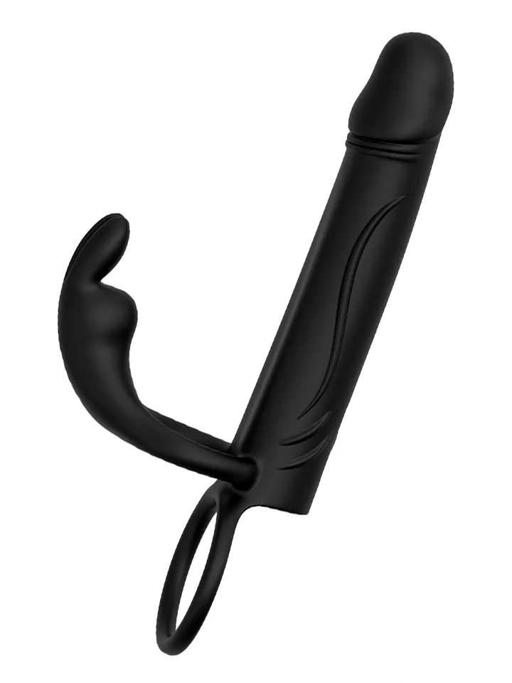 Vibrating Clit Stimulating Penetrator Dubbelpenetrering