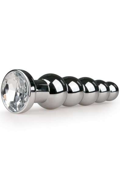 Easytoys Metal Butt Plug No. 14 Silver Analplugg metall