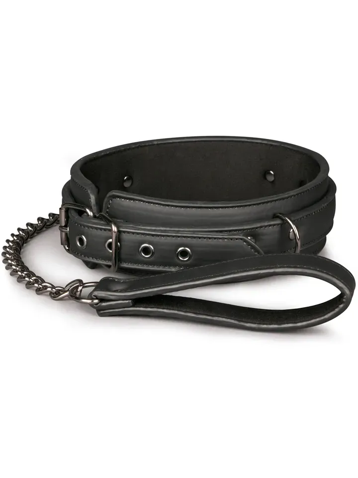 Easytoys Fetish Collar With Leash