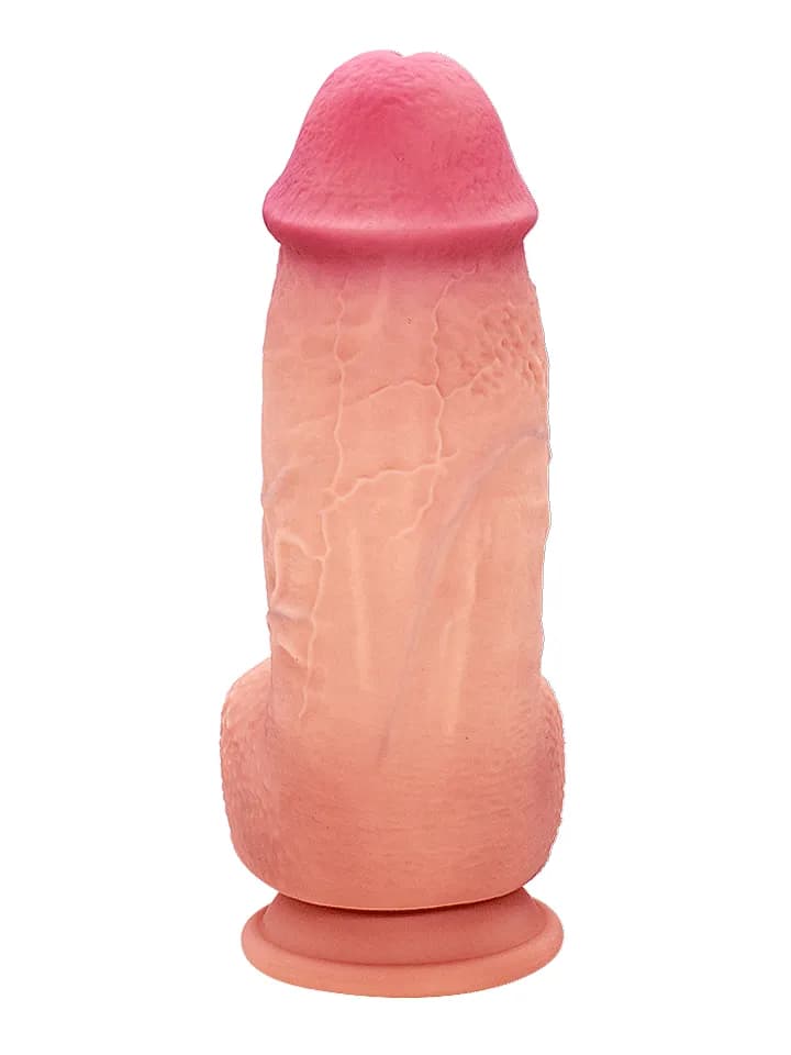 Realistic Chubby Silicone Dildo 21 cm Realistisk dildo
