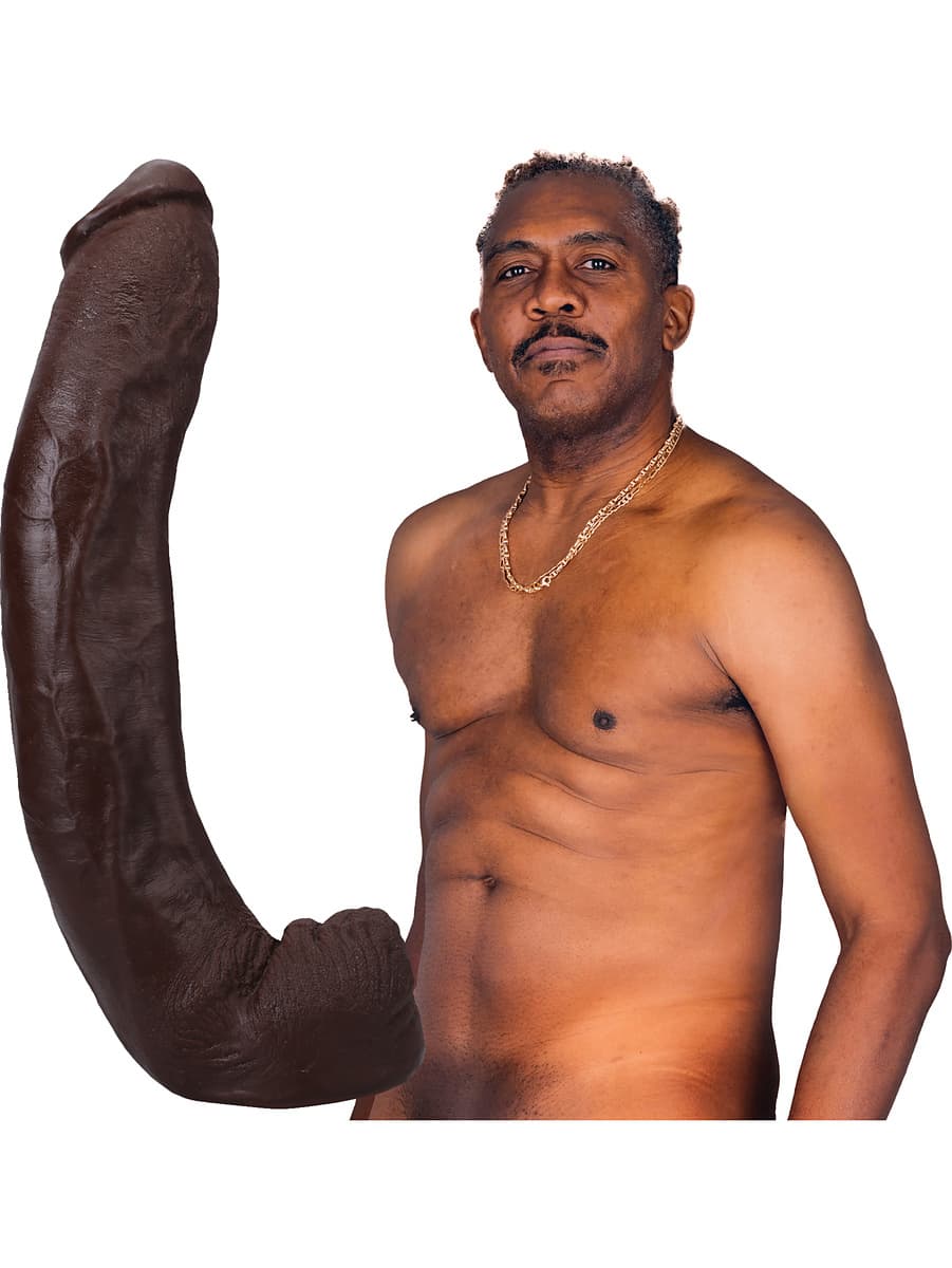 Dredd ULTRASKYN Dildo 34 cm - Chocolate
