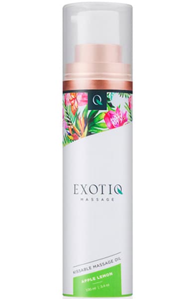 Exotiq Kissable Massage Oil Apple Lemon