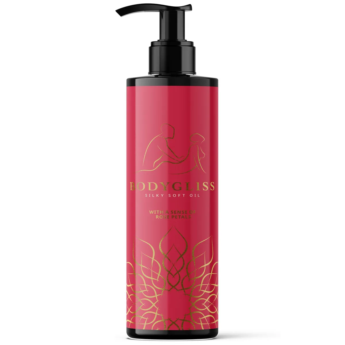 BodyGliss: Massage Oil & Lube, Rose Petals, 150 ml