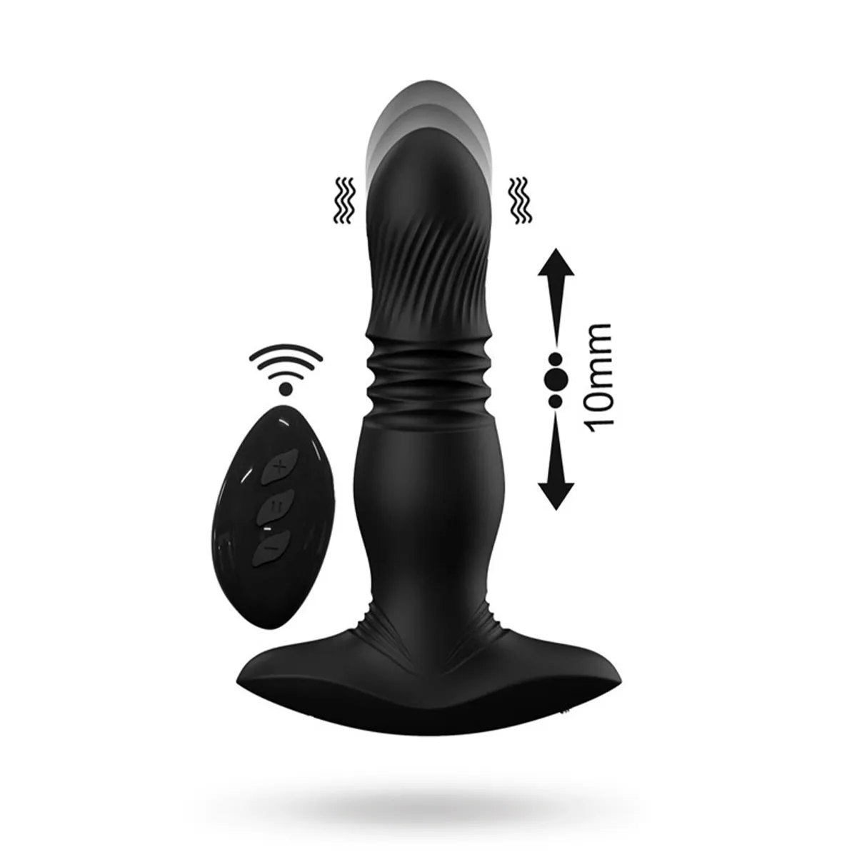Zenn Anal Pleasure Thrusting Vibrator Prostatastimulator
