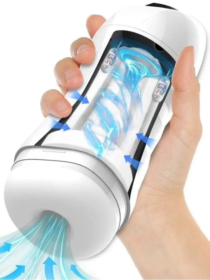 Max Cup Masturbator Vibration & Suction White