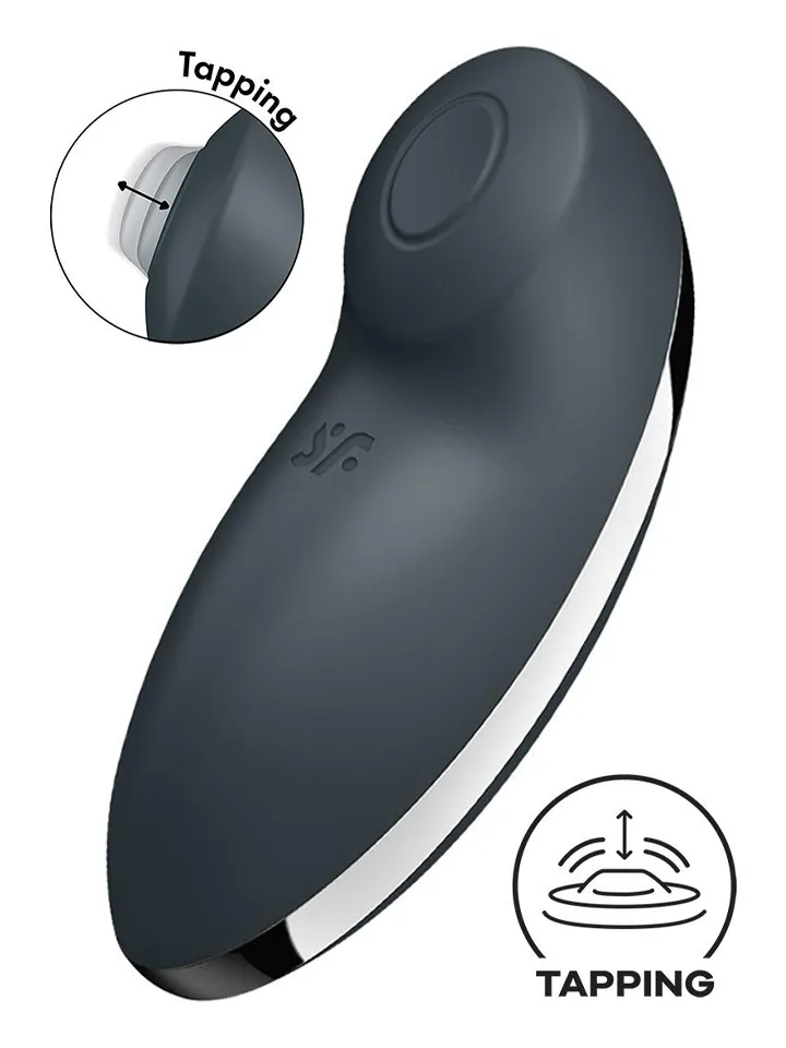 Satisfyer Tap & Climax 2 Grey