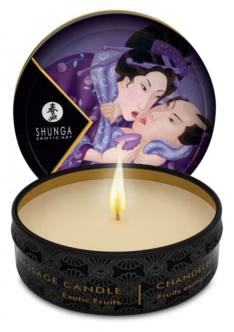 Shunga Erotic Art Massage Candle Exotic Fruits 30ml Massageljus