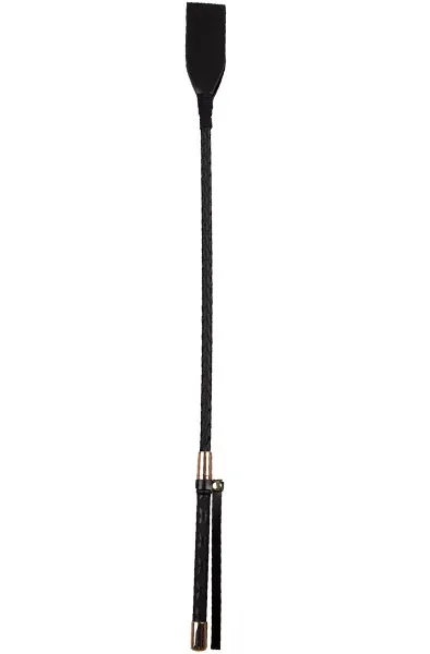 Riding Crop Black & Gold 60 cm Ridpiska