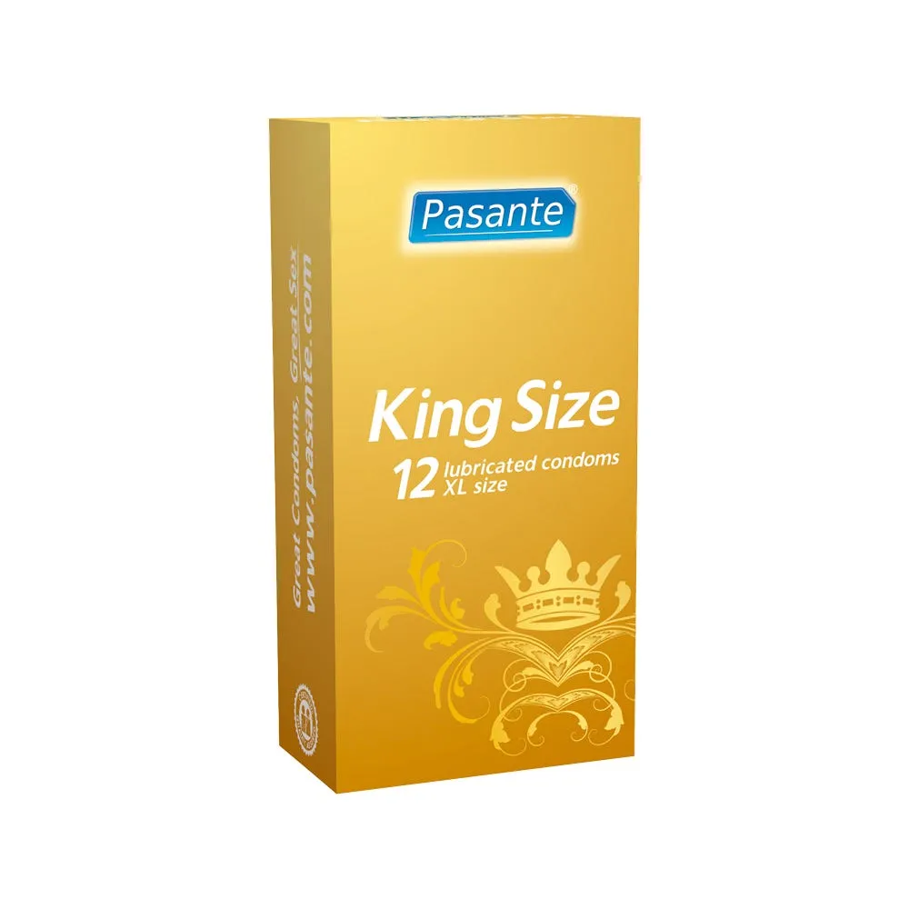 Pasante King Size: Kondomer, 12-pack