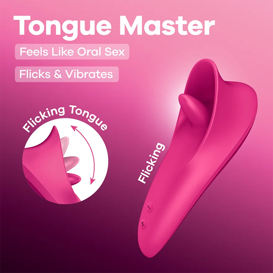 Satisfyer Tongue Master Flicking Clitoral Stimulator