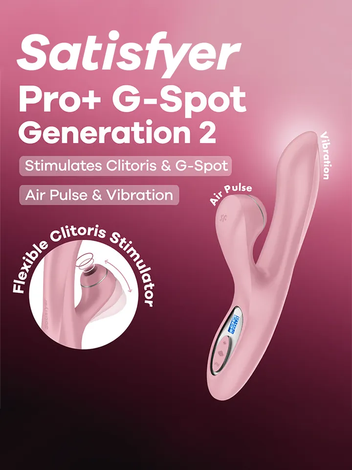 Satisfyer Pro+ G-Spot Rabbit Generation 2 Pink