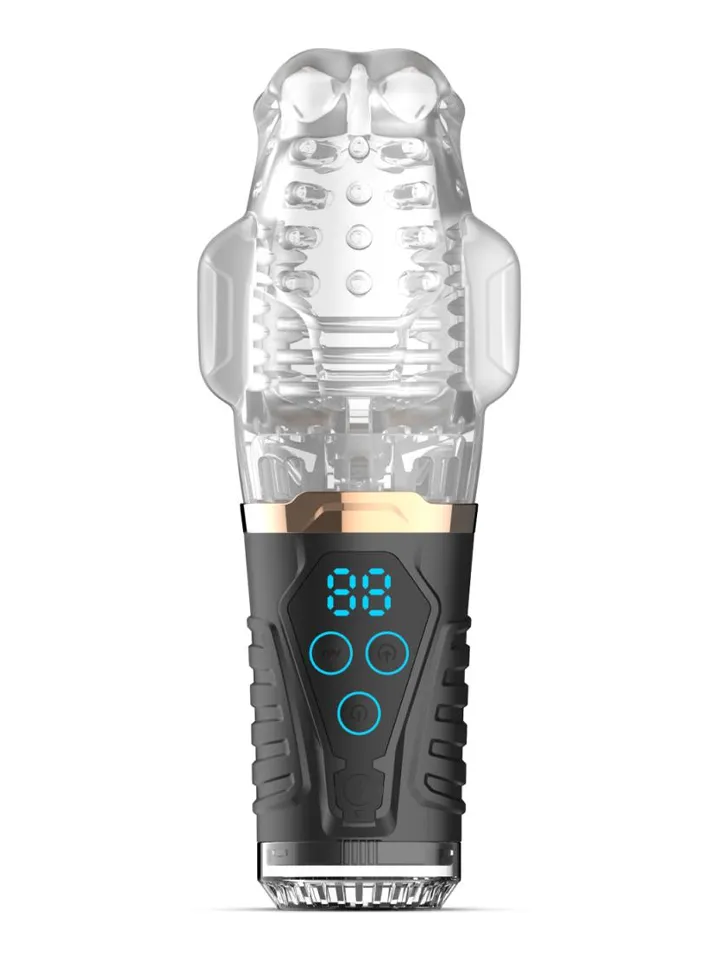Powerful Suction, Vibrations & Rotations Masturbator