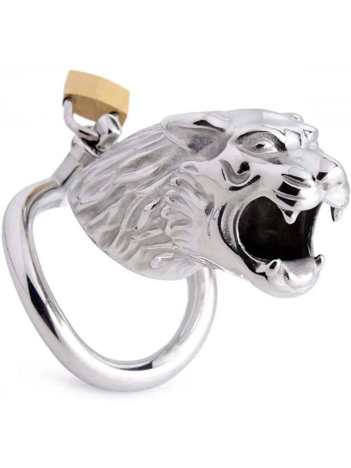 Tiger King Lockable Chastity Cage