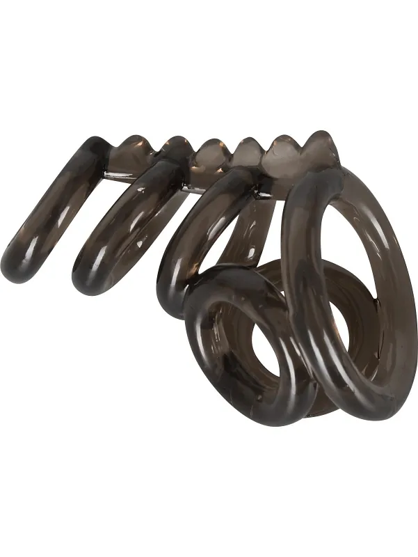 Long Cock & Balls Ring