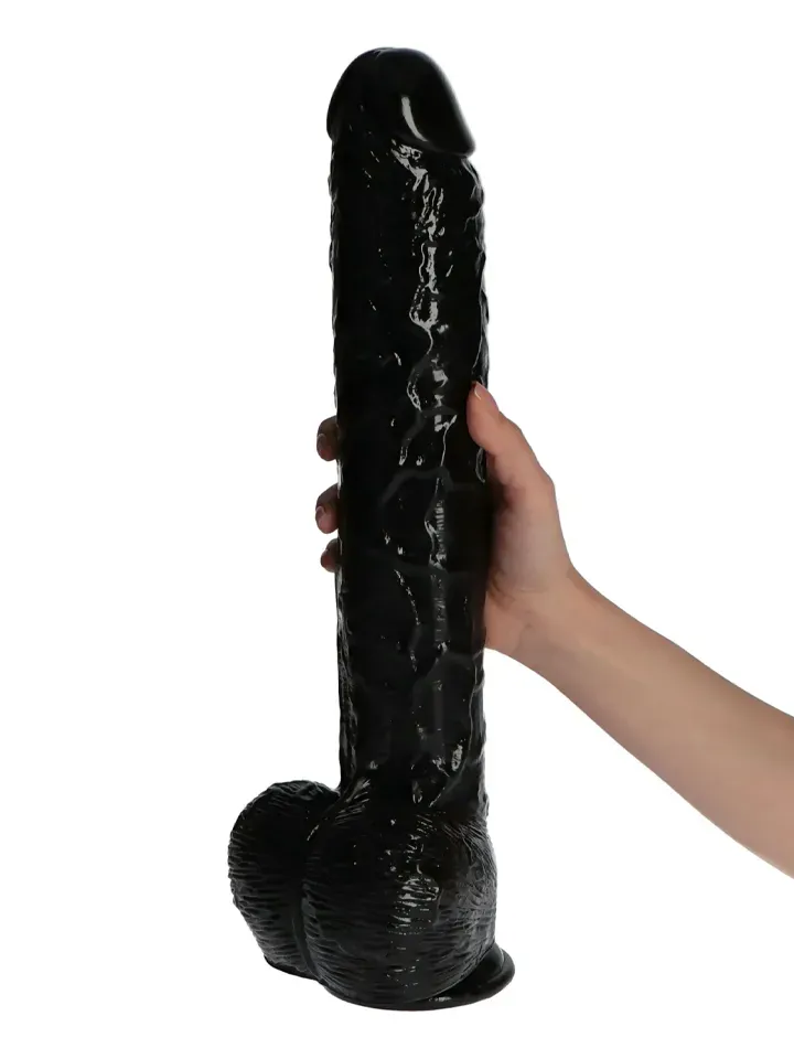 Toyz4Lovers: Made in Italy, Golia XXL Dildo, 41 cm, svart
