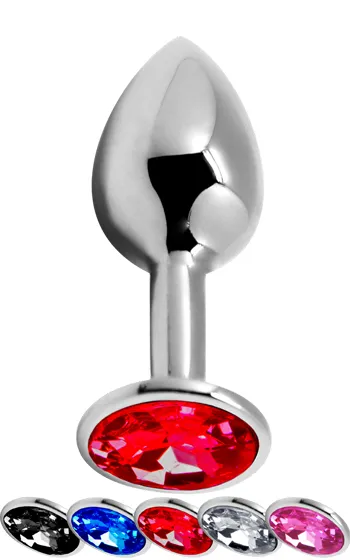 Metallplugg Small Röd