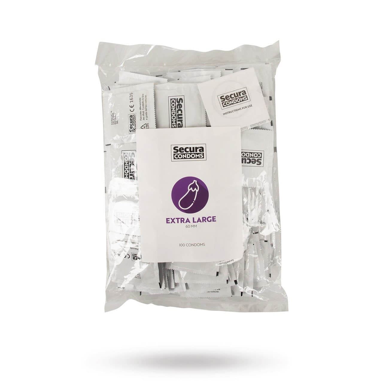 Extra Large 100-pack kondomer