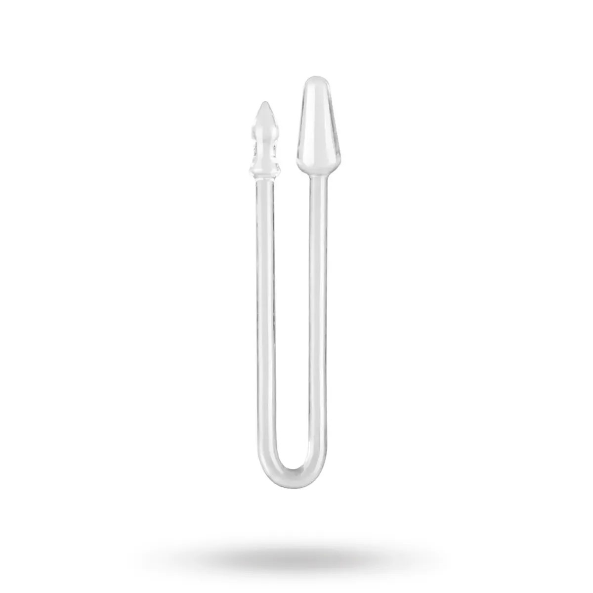 Long Snass Plug Transparent 43 cm Extra långa analdildos