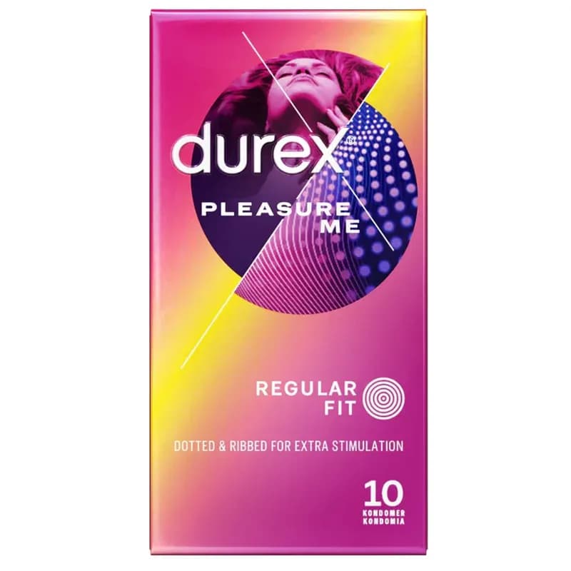 Durex Pleasuremax/Pleasure Me 10-pack