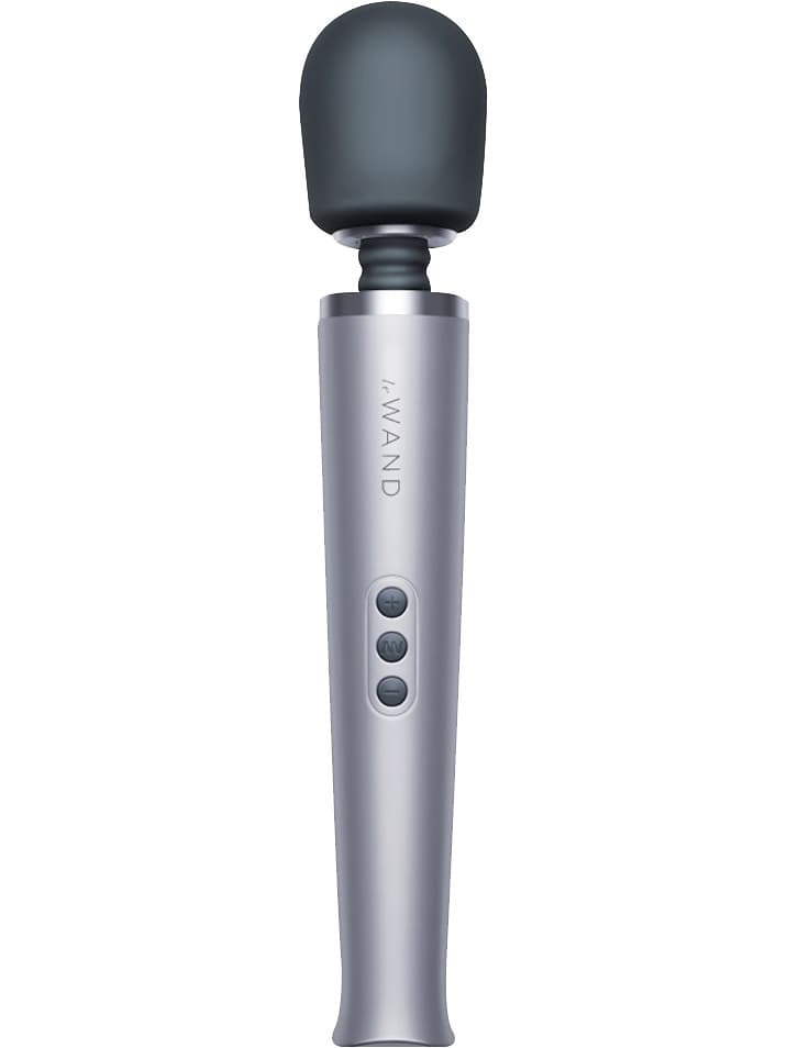 Le Wand: Rechargeable Vibrating Massager, silver