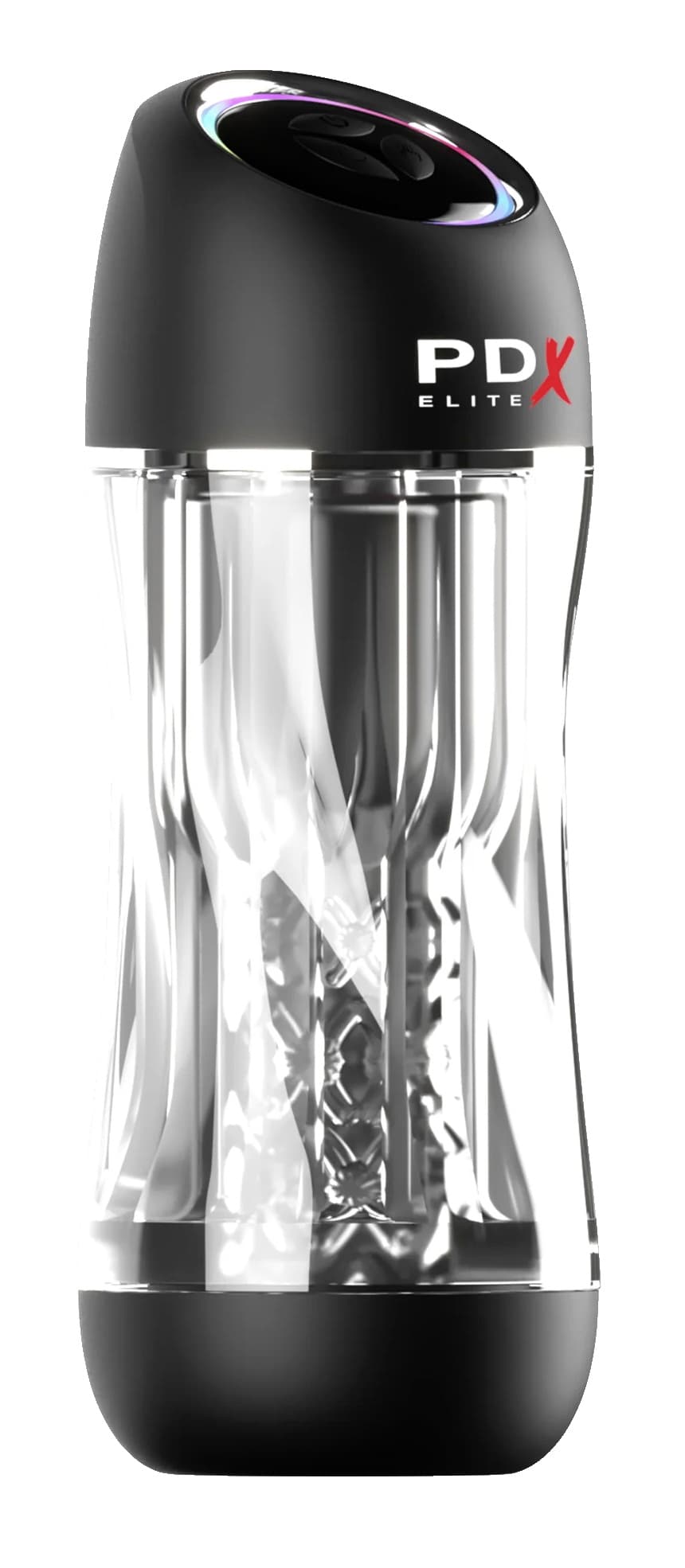 Pipedream PDX Elite: Viewtube Pro, See-Thru Stroker