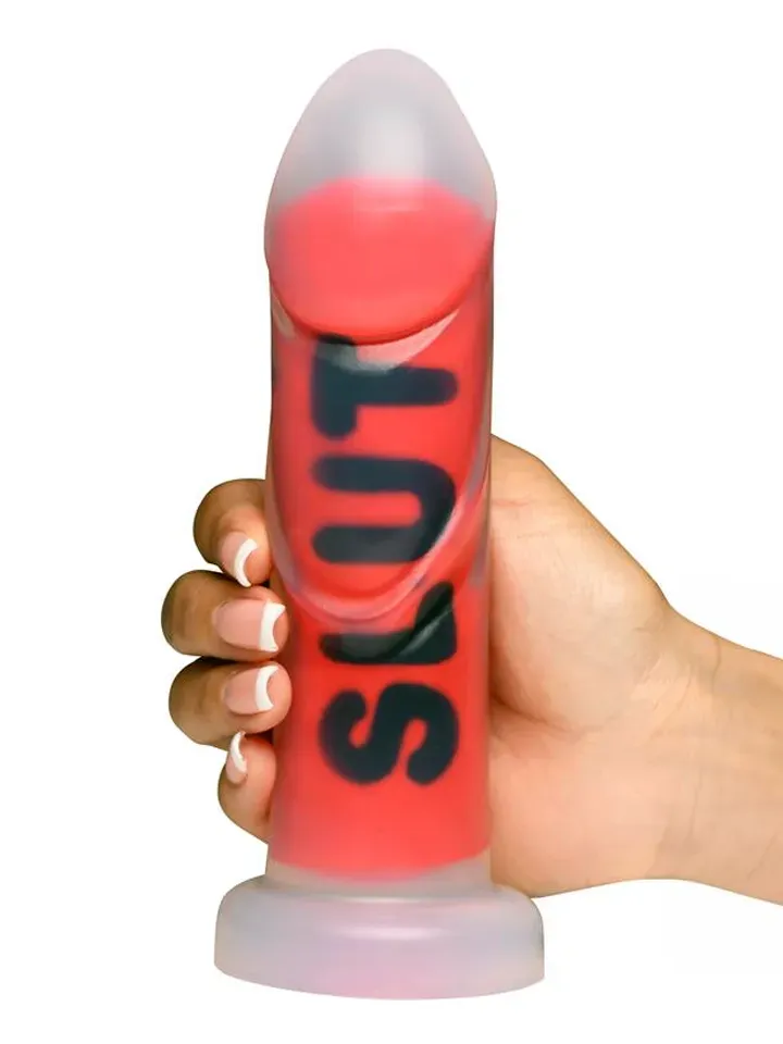 Master Series Slut Silicone Dildo 18,5 cm