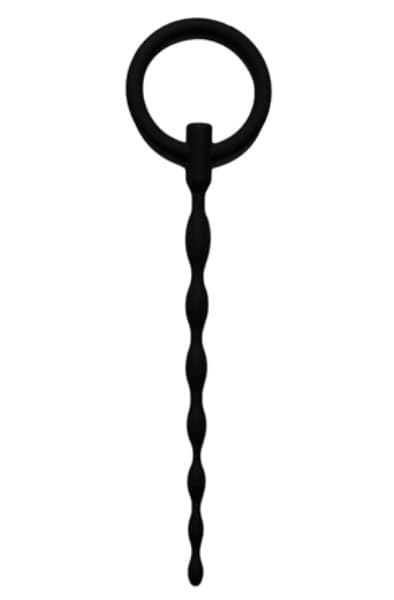 Sinner Gear Silicone Penis Plug With Pull Ring Dilator