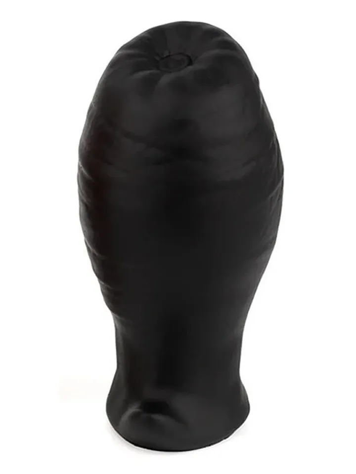 Egg Ass Plug Black 10,5 cm